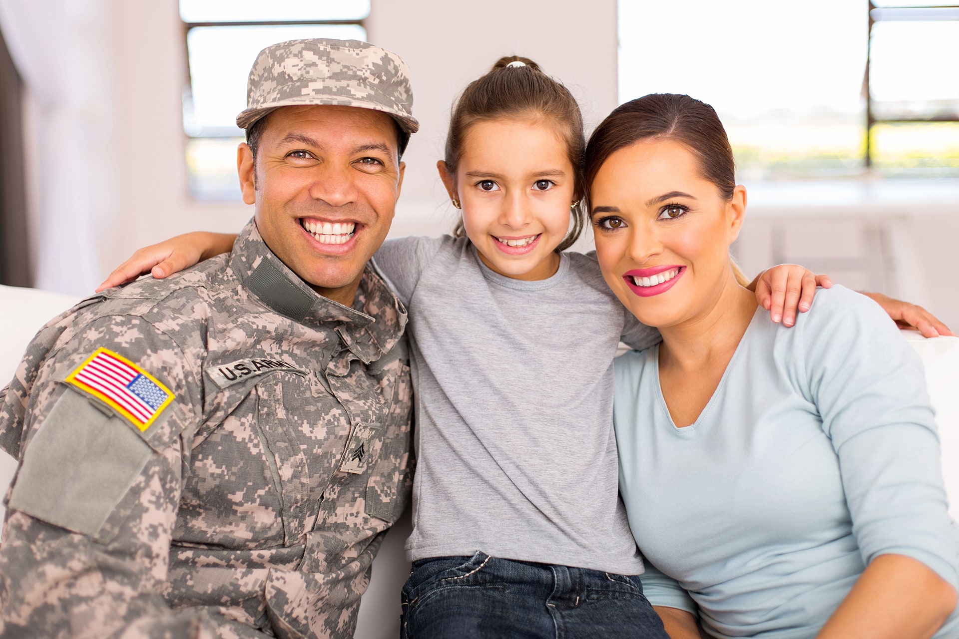 Young Veteran Family