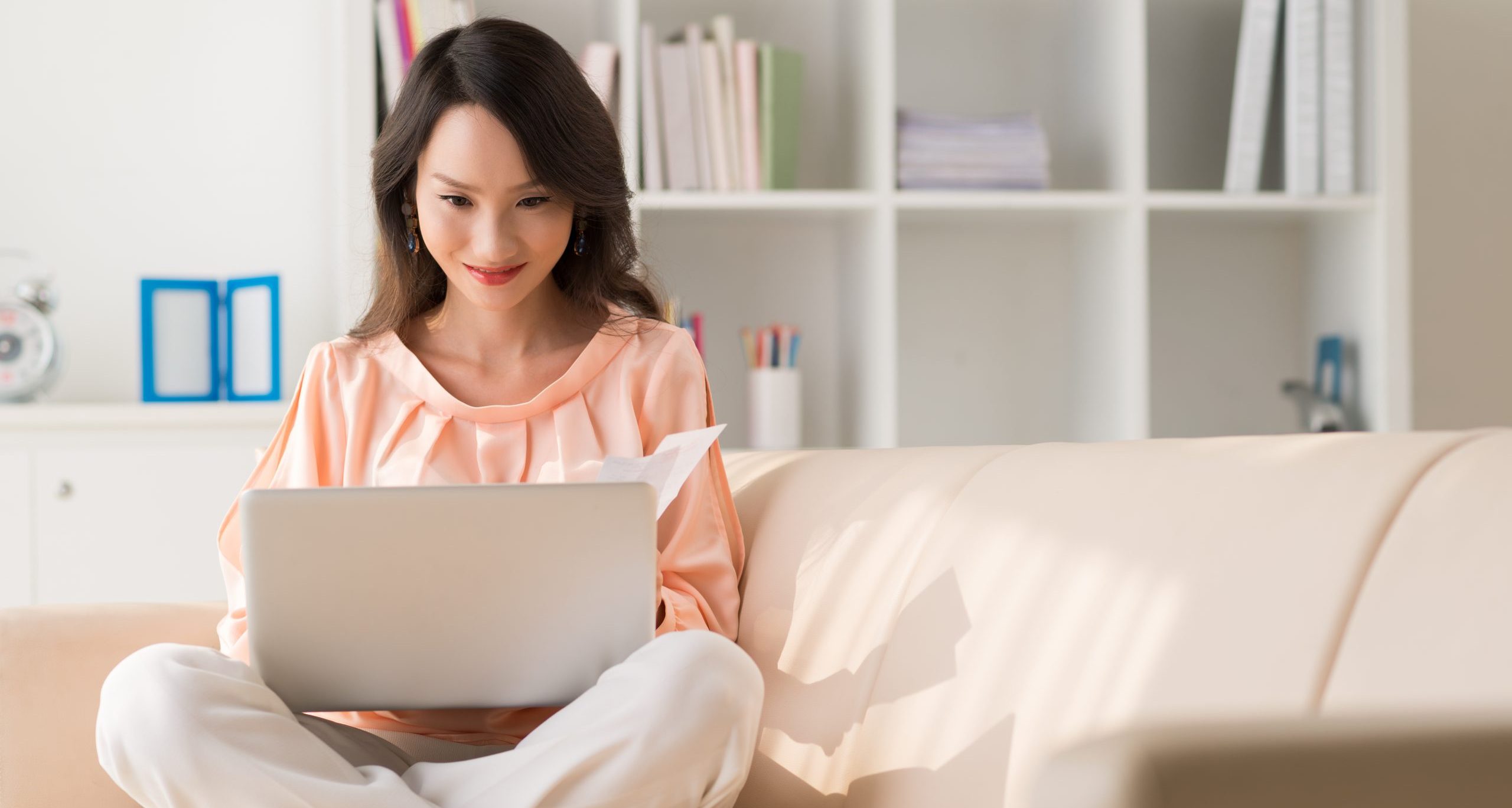 Woman on laptop