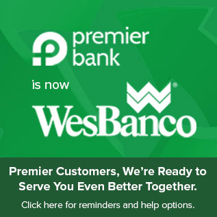 Premier Bank is now WesBanco. Click here for updates.